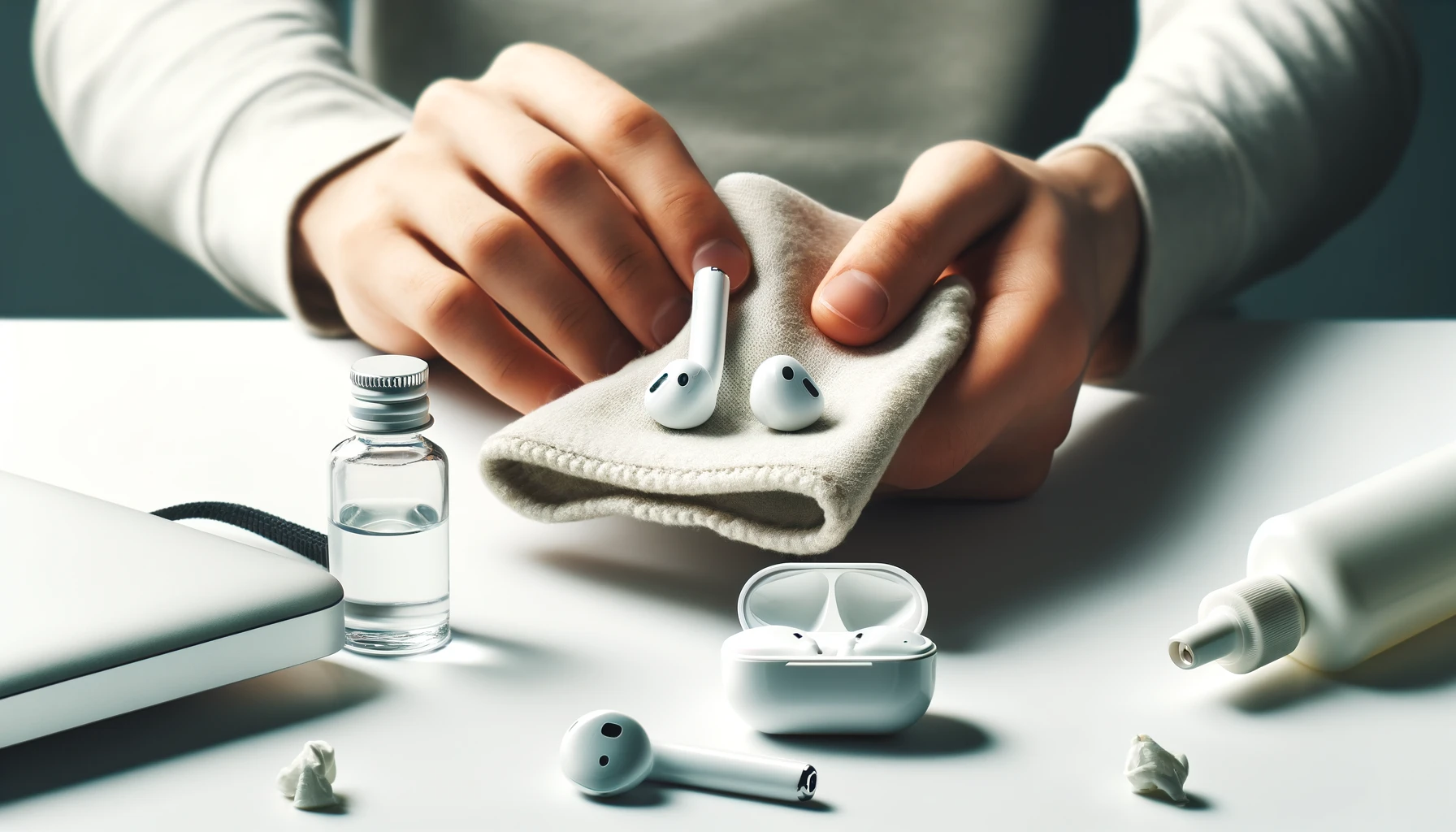 how to clean airpods