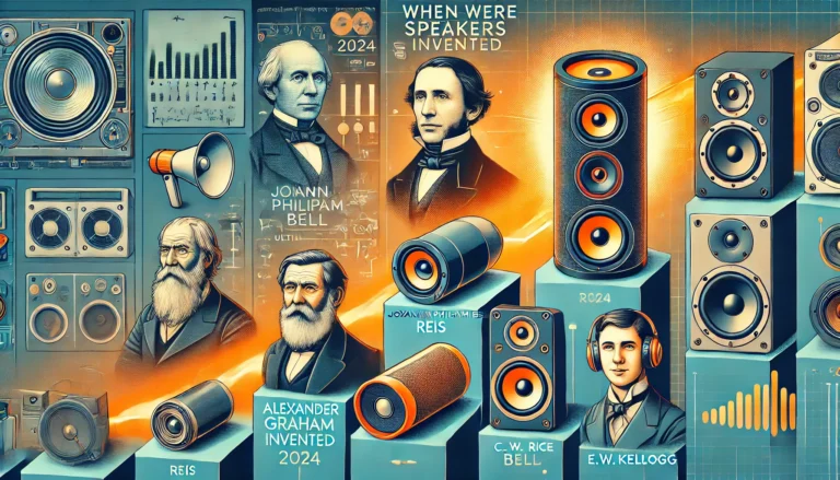 when were speakers invented